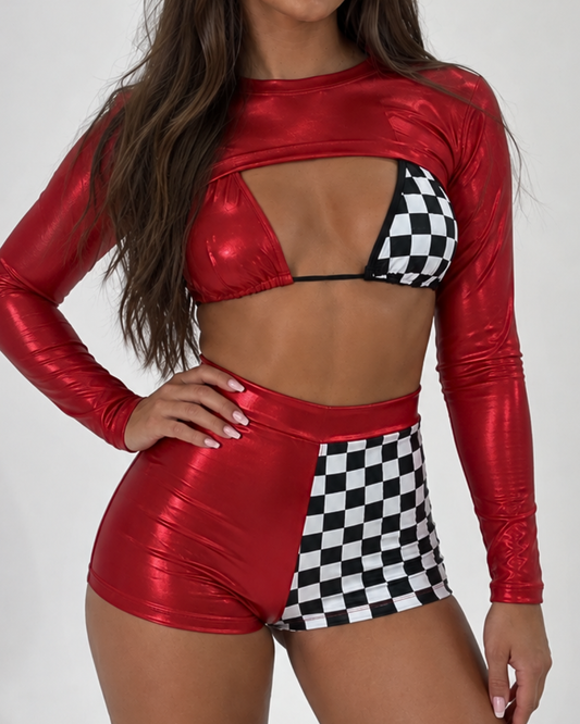 Racer Girl Halloween Costume Set