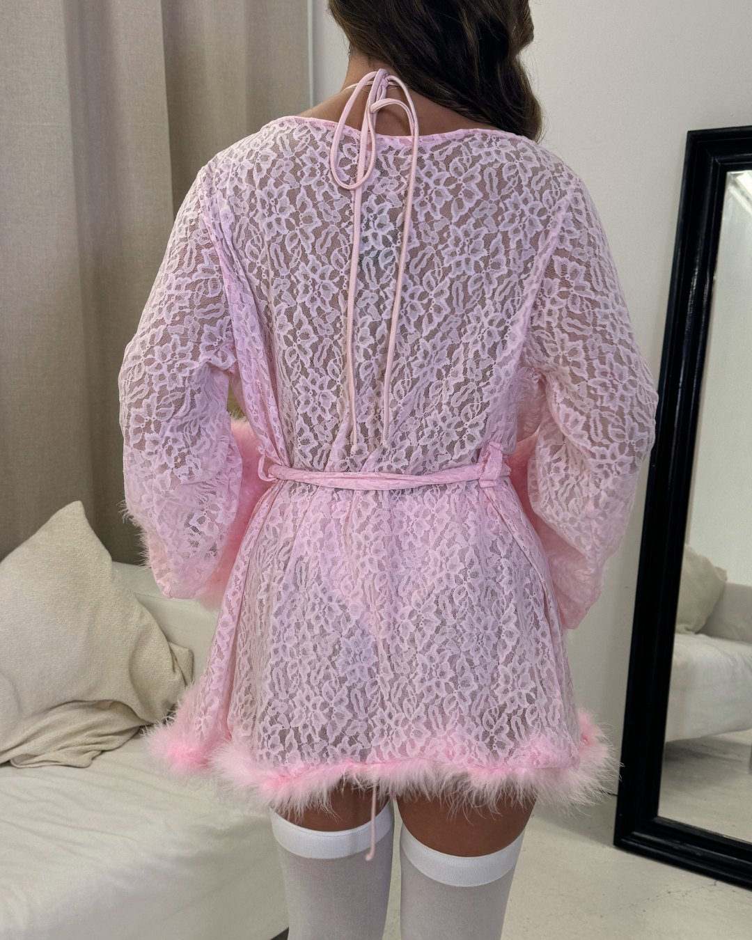 Pink Angel Halloween Costume Set
